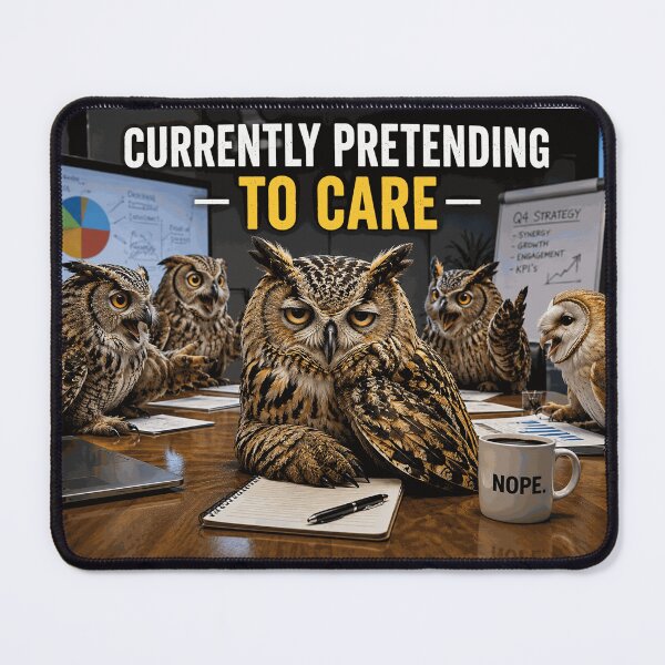 Item preview, The Meeting Owl designed and sold by AureliasDesignStudio.