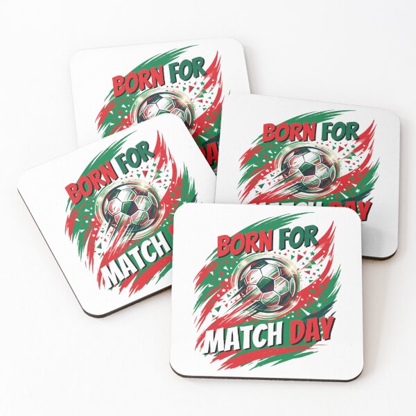 Item preview, Born For Match Day - Football Soccer Graphic designed and sold by Majnon8bp.