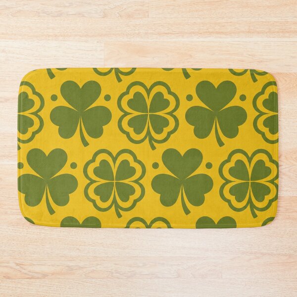 Item preview, Green Shamrock Four Leaf Clover Pattern designed and sold by Owcomm.