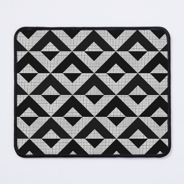 Item preview, Geometric Black and White Diamond Shapes Pattern designed and sold by mirimo.