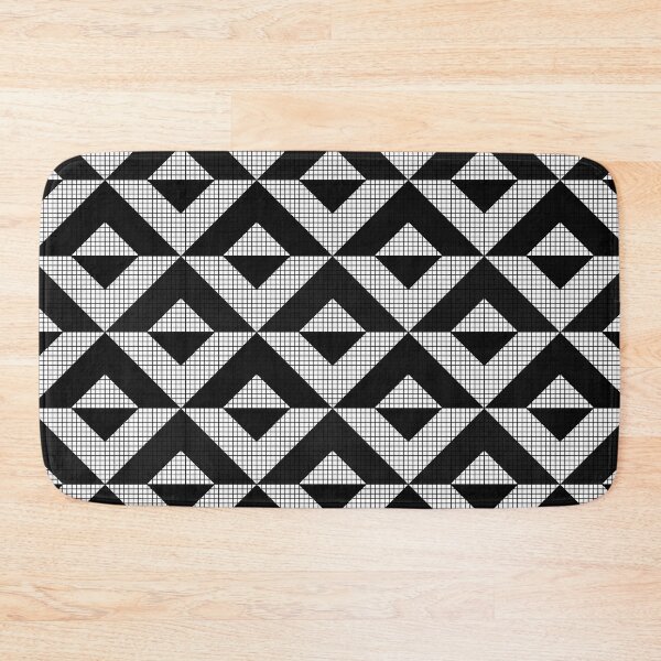 Item preview, Geometric Black and White Diamond Shapes Pattern designed and sold by mirimo.