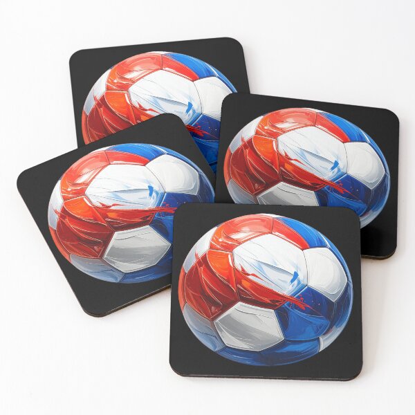 Item preview, Football in red, white, and blue for Holland designed and sold by LiskoDesign.
