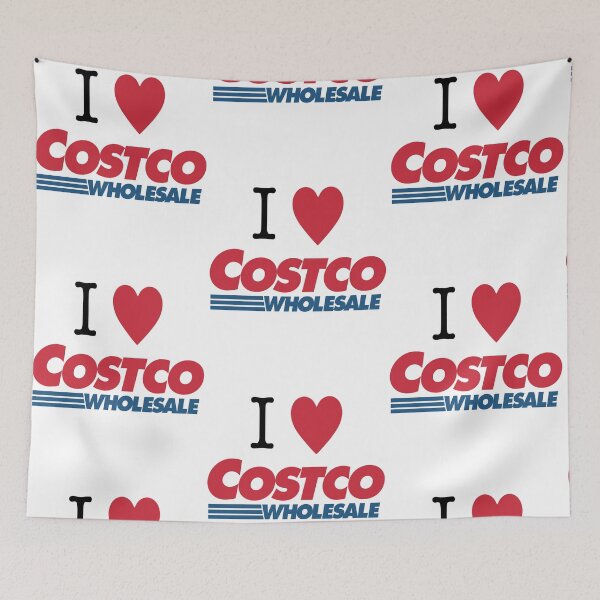 Item preview, I Love Costco Funny Warehouse Shopping Fan designed and sold by issan-exe.