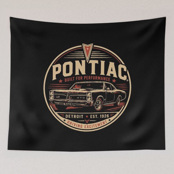 Item preview, Pontiac GTO Muscle Car Detroit Heritage Defunct Vintage Brand designed and sold by w1ckerman.