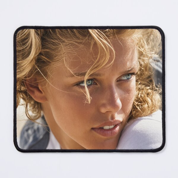 Item preview, portrait of a girl on the seashore designed and sold by Mike Kiev art.