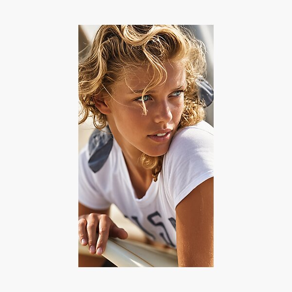 Item preview, portrait of a girl on the seashore designed and sold by Mike Kiev art.
