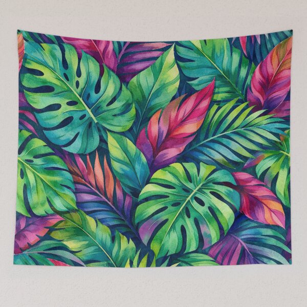 Item preview, Vibrant Tropical Leaf Pattern designed and sold by Owcomm.