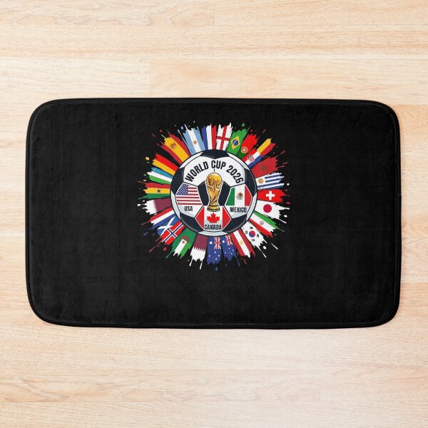 Item preview, World 2026 Cup Soccer Ball Flags International Football Fan designed and sold by issan-exe.