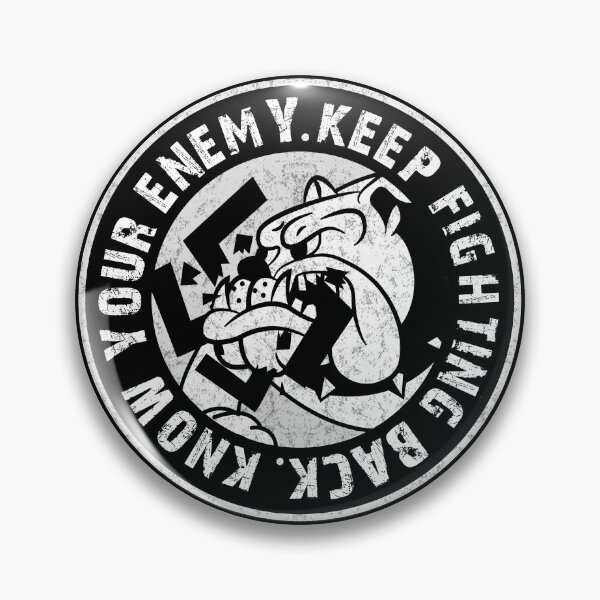 Item preview, know your enemy.keep fighting back (ANATIFA) designed and sold by remerasnerdas.
