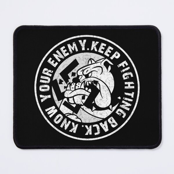 Item preview, know your enemy.keep fighting back (ANATIFA) designed and sold by remerasnerdas.