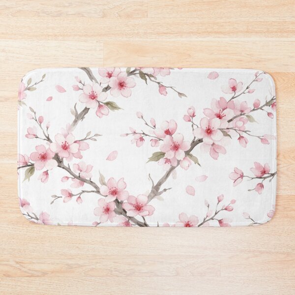 Item preview, Delicate Cherry Blossom Watercolor Pattern designed and sold by Owcomm.
