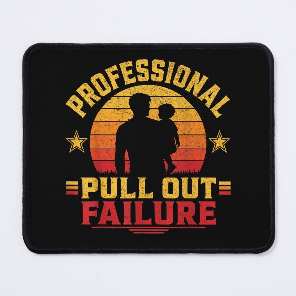 Item preview, Retro Sunset Silhouette Silhouette Father Carrying Child Professional Pull Out Failure Humor designed and sold by TrevorCantela.