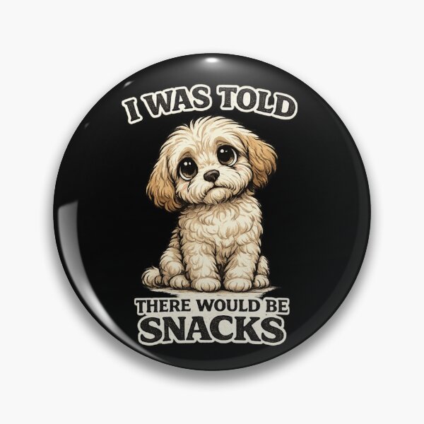 Item preview, I Was Told There Would Be Snacks Funny Dog Grooming Cartoon Puppy designed and sold by Rudinho102.