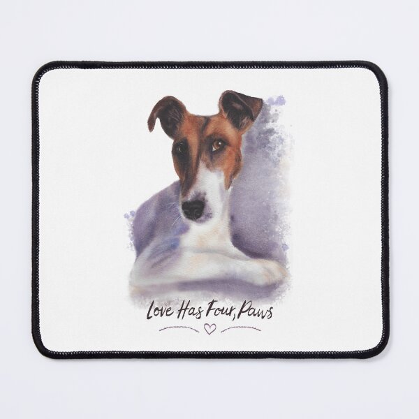 Item preview, Love Has Four Paws Dog Lover Gift Cute Watercolor Pet Art designed and sold by olenapetol.