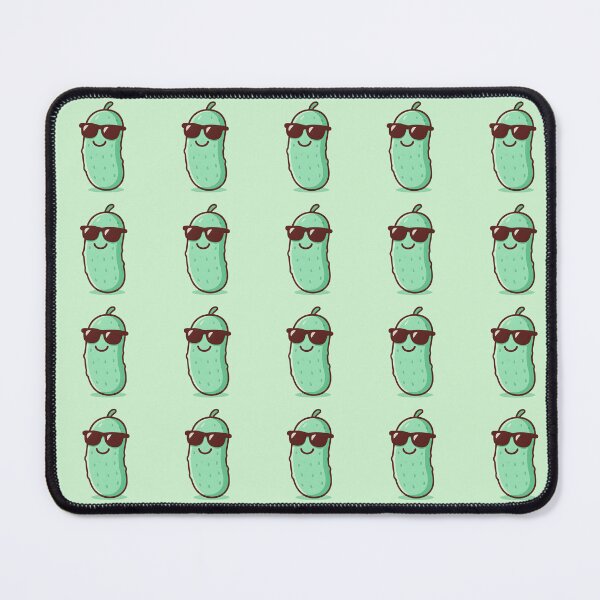 Item preview, Cool Pickle with Sunglasses – Funny Cute Pickle Cartoon designed and sold by Basma Designs | Funny Shirts, Stickers & Mugs.