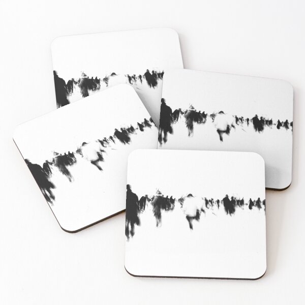 Item preview, Seoul Subway Ghosts in White designed and sold by UrbanNoirMood.