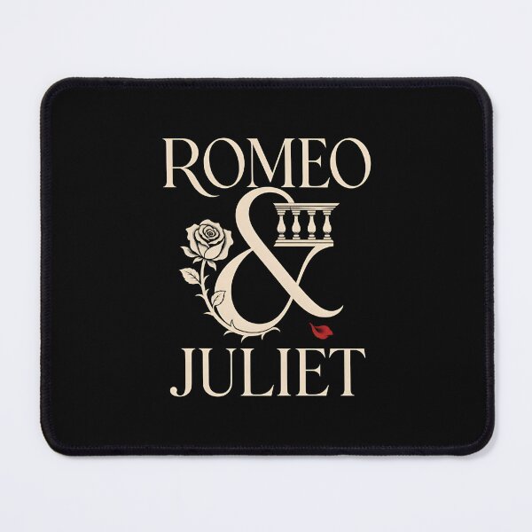 Item preview, Romeo and Juliet Literary Ampersand Balcony Typography Design designed and sold by Fenay Designs.