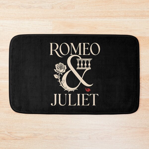 Item preview, Romeo and Juliet Literary Ampersand Balcony Typography Design designed and sold by Fenay Designs.