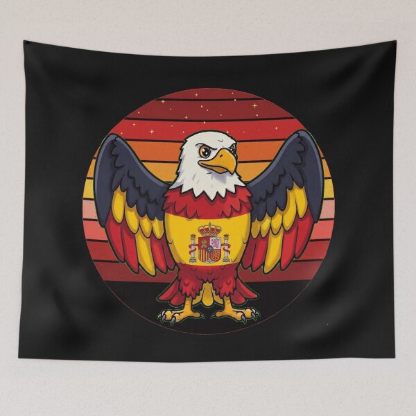 Item preview, Plus Ultra Spanish Eagle Soccer Sunset Mascot designed and sold by thechoice1.