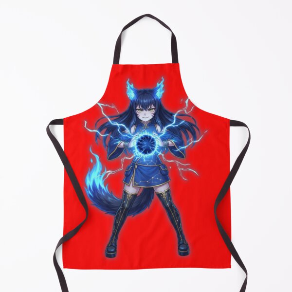 Item preview, Raika: 雷狐の霊装 (Raika — Spirit‑Fox Ascendant) designed and sold by dragon580.