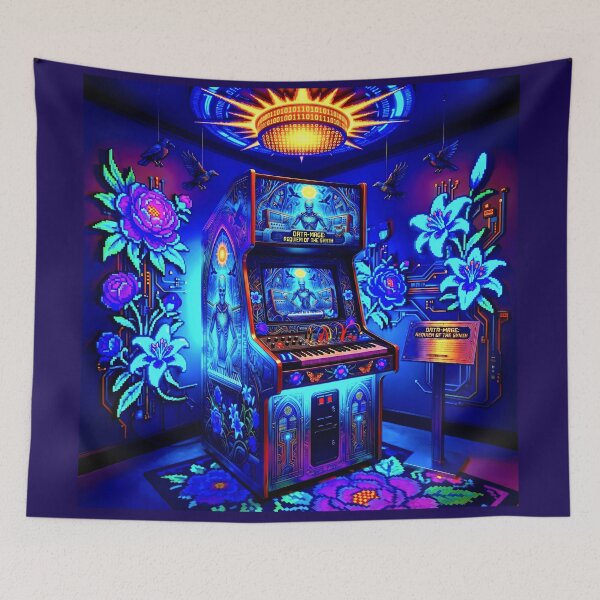 Item preview, Retro Arcade capter Themed Decor designed and sold by Cyber-ART-Studio.