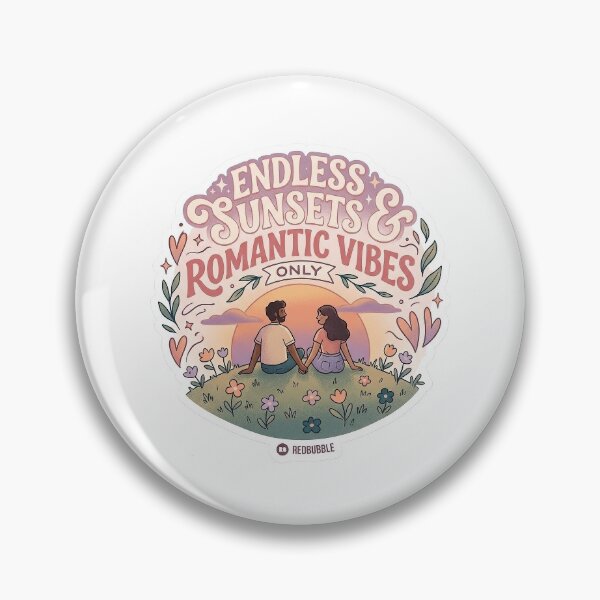 Item preview, Endless Sunsets and Romantic Vibes Only designed and sold by fact-stick.