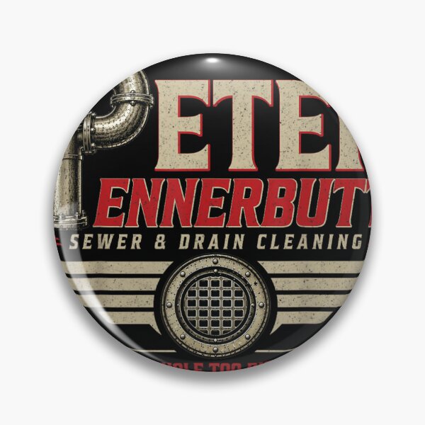 Item preview, Vintage Retro Distressed Peter Ennerbutt Sewer Drain Cleaning No Hole Too Dirty designed and sold by Clyrexor.