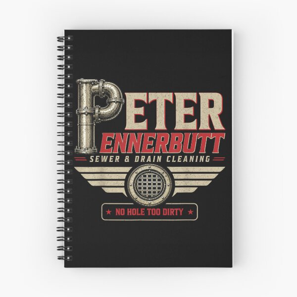 Item preview, Vintage Retro Distressed Peter Ennerbutt Sewer Drain Cleaning No Hole Too Dirty designed and sold by Clyrexor.
