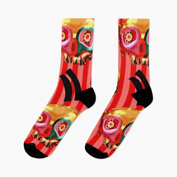 Item preview, Colour Carnival Retro Pattern Collection | Maximalist Geometric Floral and Character Designs designed and sold by VirtuallyCreativ .