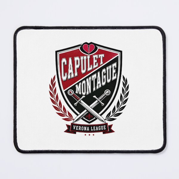 Item preview, Romeo and Juliet Capulet Montague Verona League Crest Badge designed and sold by Fenay Designs.