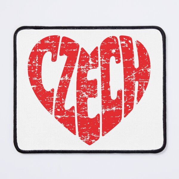 Item preview, CZECH Heart Distressed Vintage Typography Design – Patriotic CZECH Love Graphic designed and sold by Yodypee.