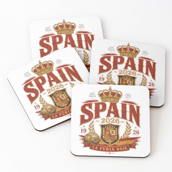 Item preview, Spain 2026 Football World Cup Glory | La Roja Fan Supporter Shirt designed and sold by rushaib.