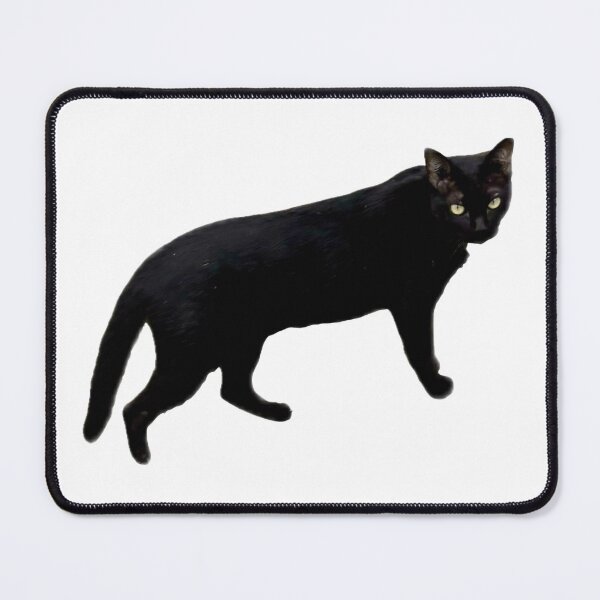 Item preview, beautiful sleek black cat designed and sold by pipikijung.