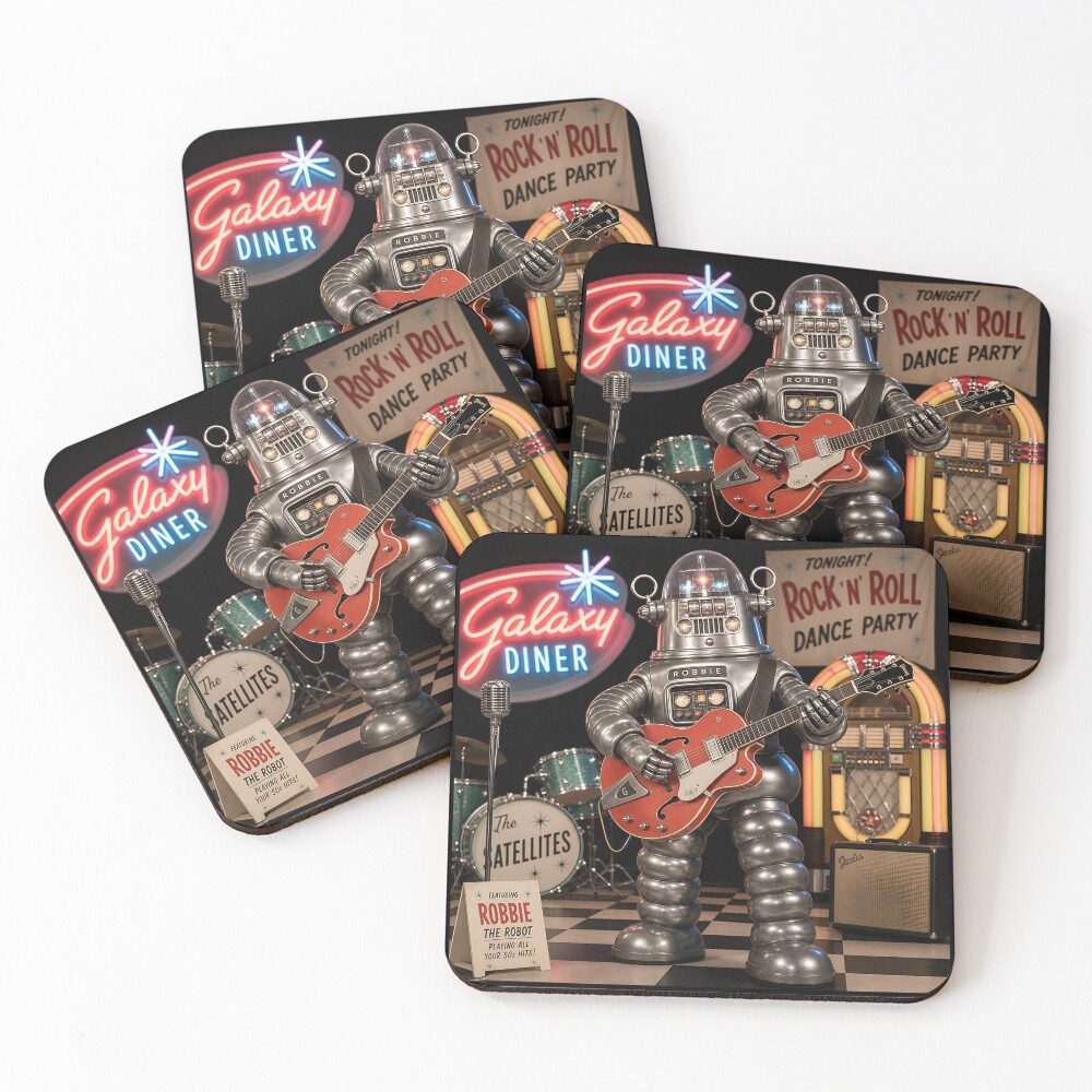 Item preview, Coasters (Set of 4) designed and sold by BabaSoti.