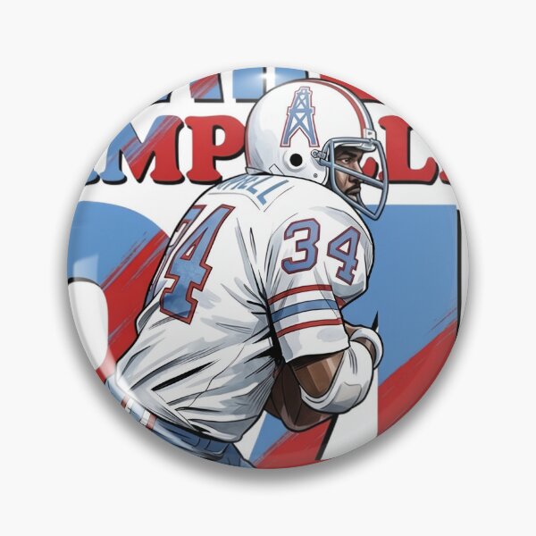 Item preview, ​Retro Earl Campbell 34 - Houston Football Legend designed and sold by Thogan0416.