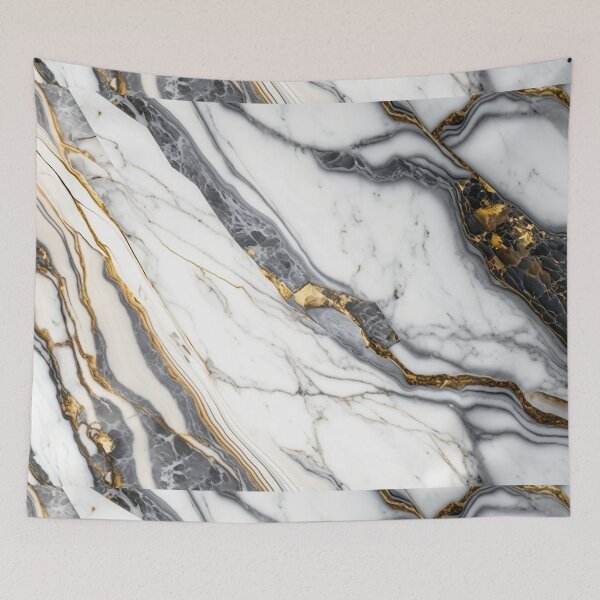 Item preview,  Colorful Grey White Gold Stone Pattern designed and sold by Yiorgos Designs.