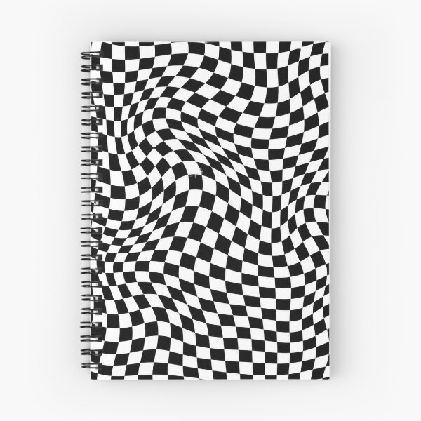Item preview, Warped Black and White Checkerboard designed and sold by Owcomm.