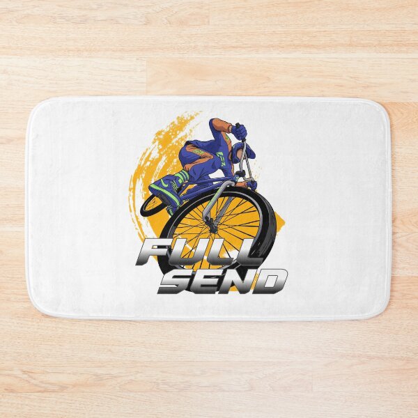 Item preview, Wide Angle BMX Full Send Rider Graphic | Extreme Street Freestyle Perspective Art designed and sold by JWSmile.