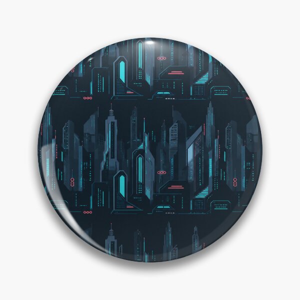 Item preview, Futuristic Neon Metropolis Skyline designed and sold by Owcomm.