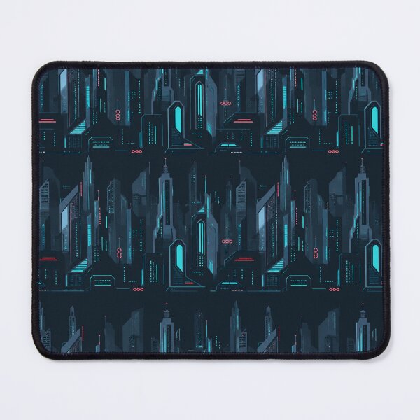 Item preview, Futuristic Neon Metropolis Skyline designed and sold by Owcomm.