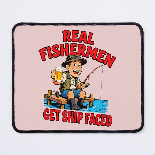 Item preview, REAL FISHERMEN GET SHIP FACED 8 designed and sold by DigitalandPhoto.