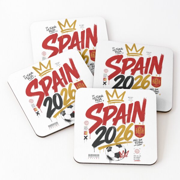 Item preview, Spain 2026 Football World Cup Glory | La Roja Fan Supporter Shirt designed and sold by rushaib.
