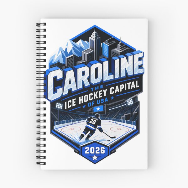 Item preview, Caroline 2026 Ice Hockey Capital of USA designed and sold by Jandedan.