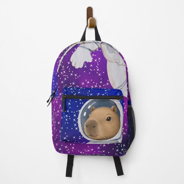 Item preview, Capybara Astronaut Floating in Space – Cute Cosmic Explorer designed and sold by EVESTUDIOART.