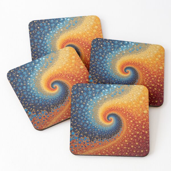 Item preview, Aboriginal Inspired Dot Art - Hot and Cold Whirlwind designed and sold by GrinGalore.