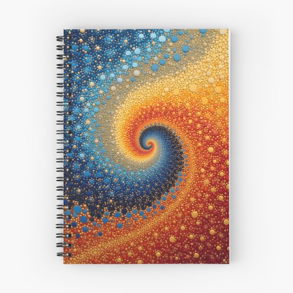 Item preview, Aboriginal Inspired Dot Art - Hot and Cold Whirlwind designed and sold by GrinGalore.