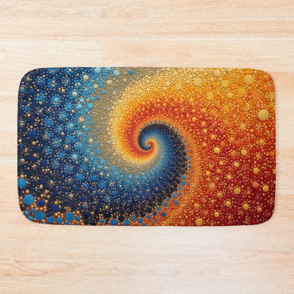 Item preview, Aboriginal Inspired Dot Art - Hot and Cold Whirlwind designed and sold by GrinGalore.