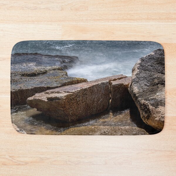 Item preview, Seascape in Malta – Tranquil Coastal Waters and Rocky Shoreline designed and sold by noport.