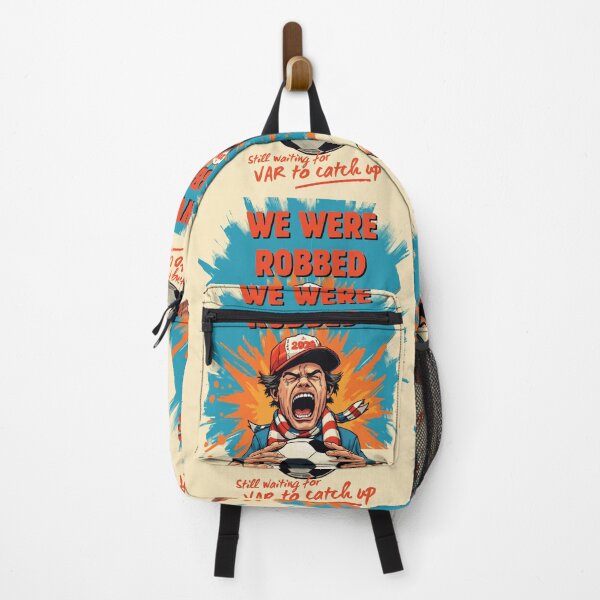 Item preview, We Were Robbed Funny World Cup 2026 Football Fan Humor souvenir designed and sold by PitchPixel.