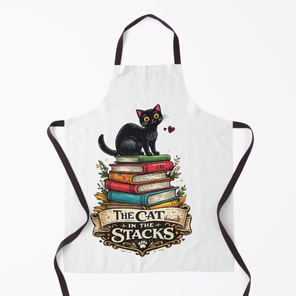 Item preview, Cat on Colorful Books Stack designed and sold by aminomen.